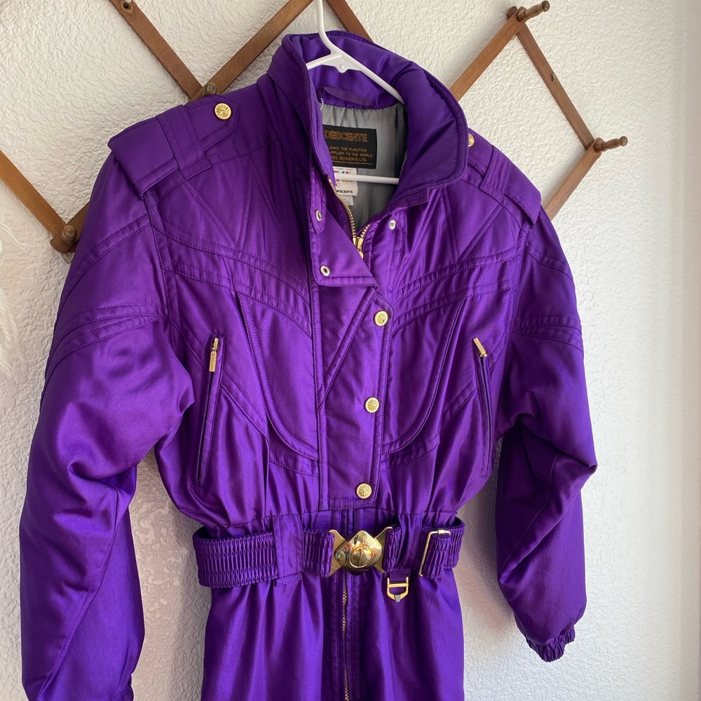 Perfect Condition Vintage Descente One Piece Ski Suit